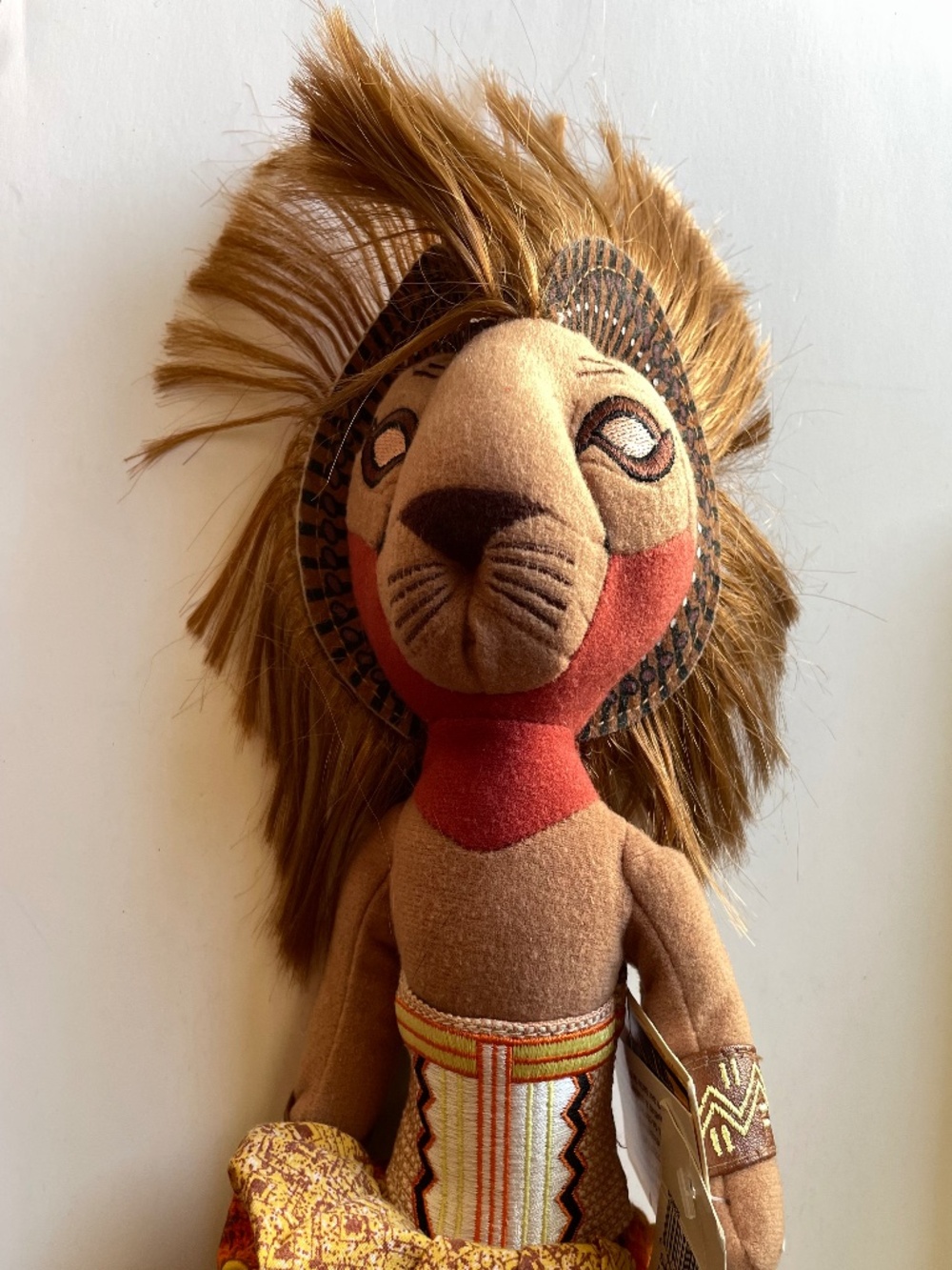 Disney The Lion King  The Broadway Musical Simba Plush Bean Bag